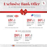 Enjoy Exclusive Bank Offers at Spring & Summer