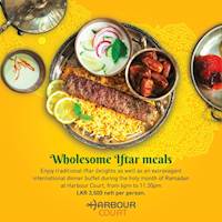 Enjoy traditional Ifthar delights as well as an extravagant international dinner buffet during the holy month of Ramadan 