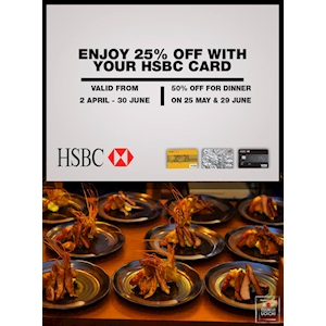 25% Off at Tsukiji Uoichi for HSBC Cardholders