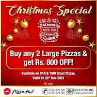Celebrate Christmas with Pizza Hut CHRISTMAS SPECIAL!
