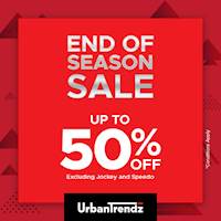  END OF SEASON SALE at Urban Trendz