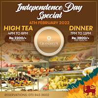 Independence Day Specials at GRANDEEZA