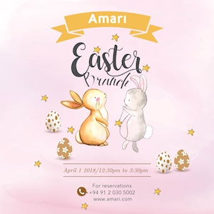Celebrate this Easter Brunch at Amari 