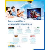 Autocare offers for HNB Credit Cards