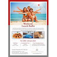 Weekend Lunch Buffet at Amagi Hotels
