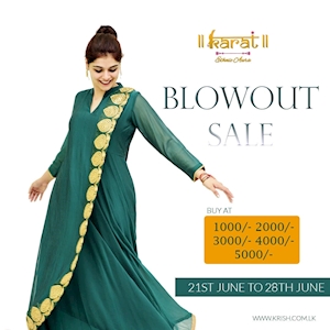 BlowOut Sale at Karat Ethnic Aura 