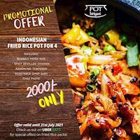 Promotional Offer at Pot Biriyani