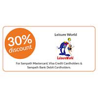 30% Discount on All Packages with Sampath Bank Cards