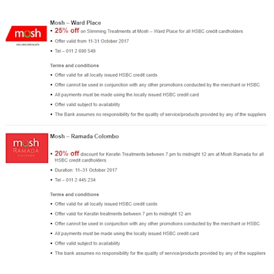 Hurry Up Folks !! For all HSBC Cardholders grab this amazing offer from Mosh 