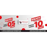 Special Offer for NDB Cards on Mybazaar.lk 