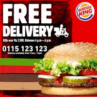 FREE Delivery from Burger King!!