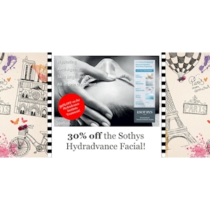 30% Off the Sothys Hydradvance