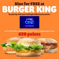 Now you can redeem your Softlogic ONE loyalty points and bite into Burger King's 2 for 620 offer!