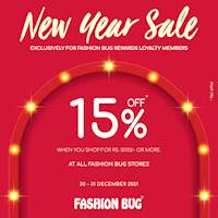 New Year sale Exclusively for Fashion bug rewards Loyalty Members 