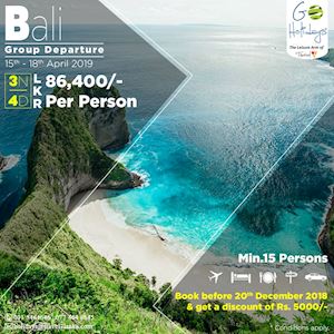 BALI GROUP DEPARTURE