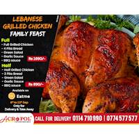 Lebanese Grilled Chicken Family Feast at Acropol Restaurant