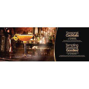 Seasonal Cocktails and Goodies at The Lobby Bar