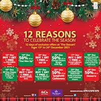 12 days of exclusive offer at The Steuart for this Christmas season!