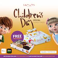 Children's Day Special donut pack at Gonuts with Donuts