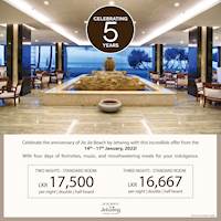 Celebrate Anniversary of Jie Jie Beach by Jetwing with this incredible offer