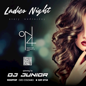 Hey Ladies, come along and enjoy yourself at On 14 Rooftop Lounge and Bar