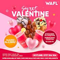 Sweet valentine offer at WAFL 