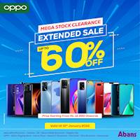 Up to 60% off on OPPO Smart Phones at Abans