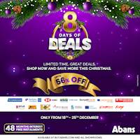8 Days of Deals at Abans