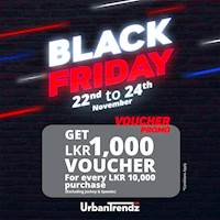 Spend LKR 10,000 at UrbanTrendz /UrbanGo & get a LKR 1,000 Voucher Absolutely FREE!!