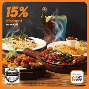 15% Off at The Paddington with Sampath PayApp