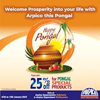 Special Offers for Thai Pongal at Arpico SuperCentre